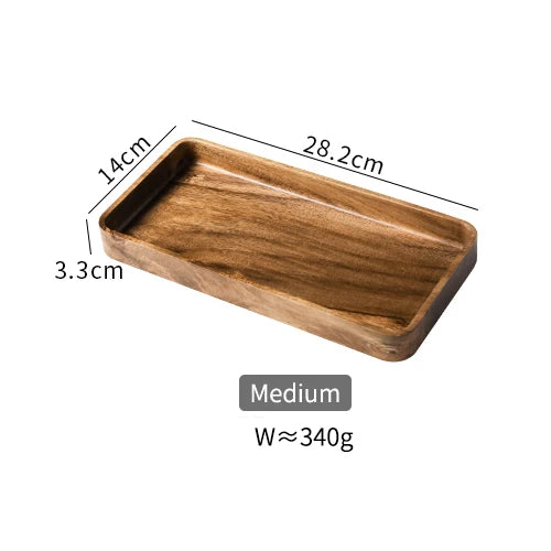 Acacia Wood Serving Trays