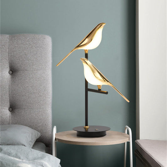 Nordic Art Unique Bird Decorative Lamp