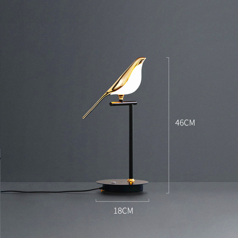 Nordic Art Unique Bird Decorative Lamp