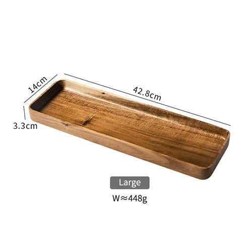 Acacia Wood Serving Trays