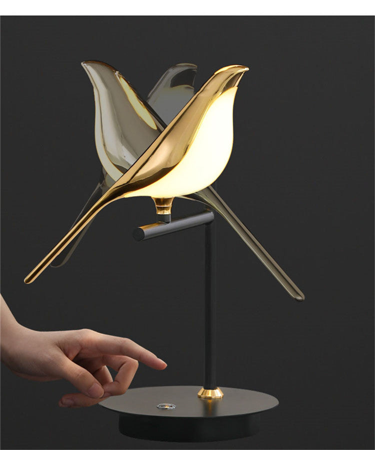 Nordic Art Unique Bird Decorative Lamp