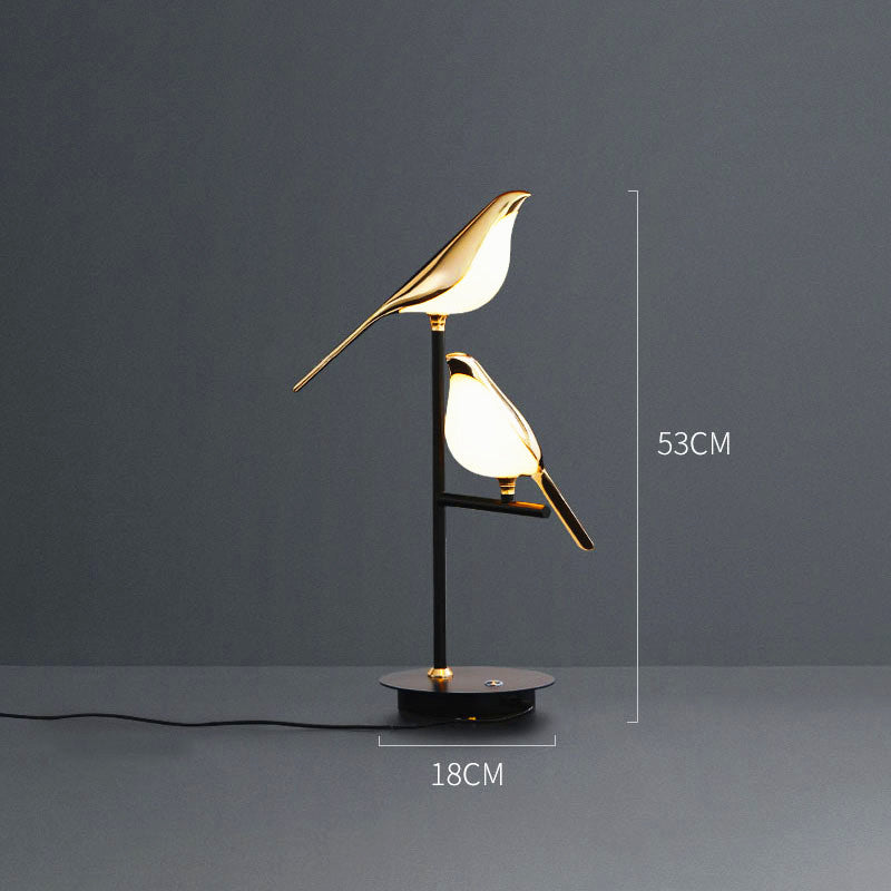 Nordic Art Unique Bird Decorative Lamp