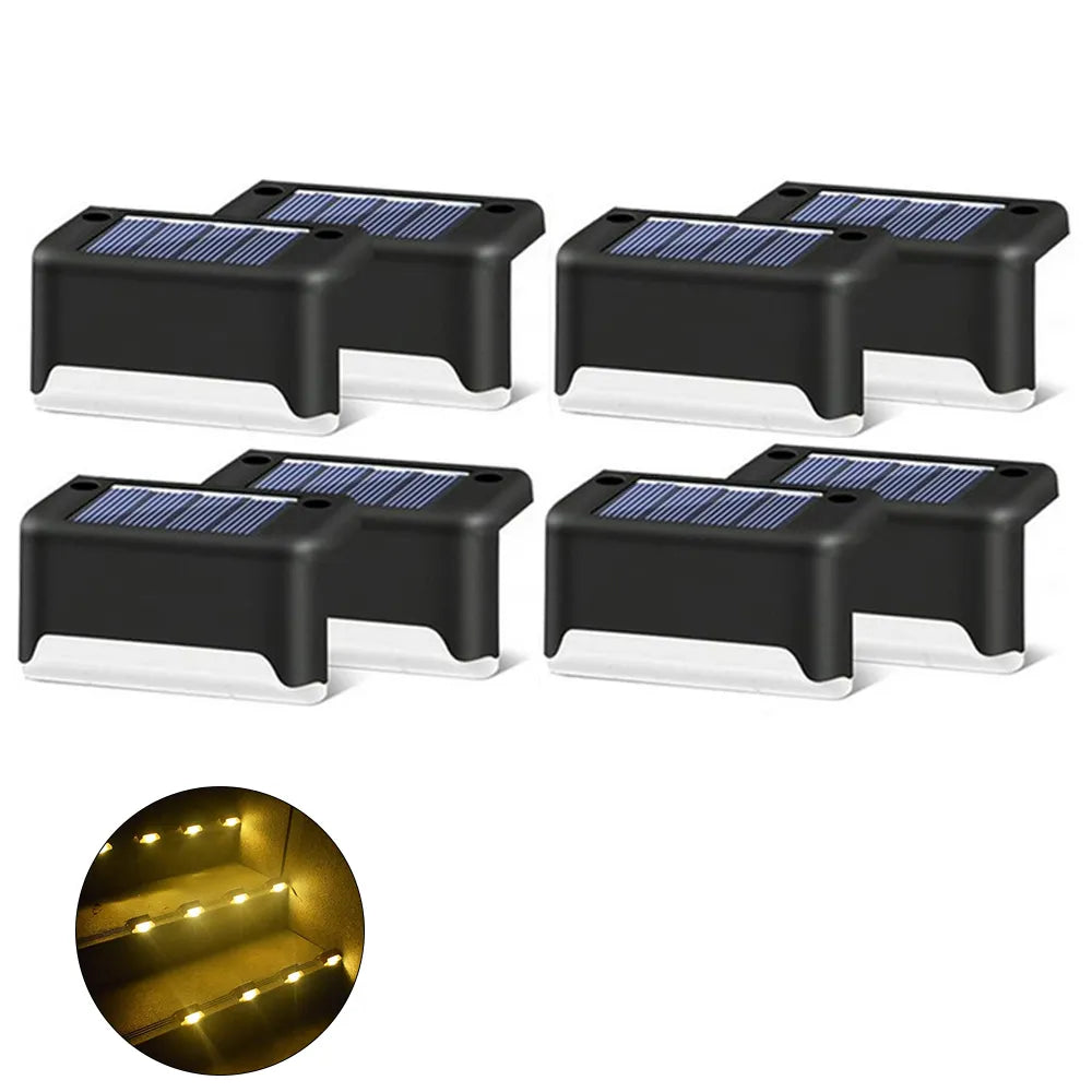 Solar Waterproof Led Outdoor Garden Lights Perfect for Fence or Stairs